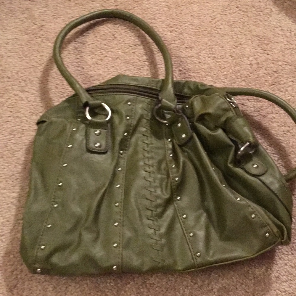 Olive green purse